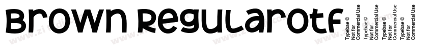 Brown Regularotf字体转换